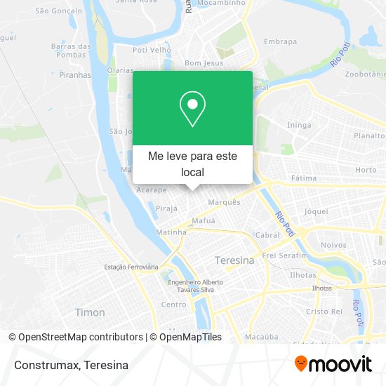 Construmax mapa