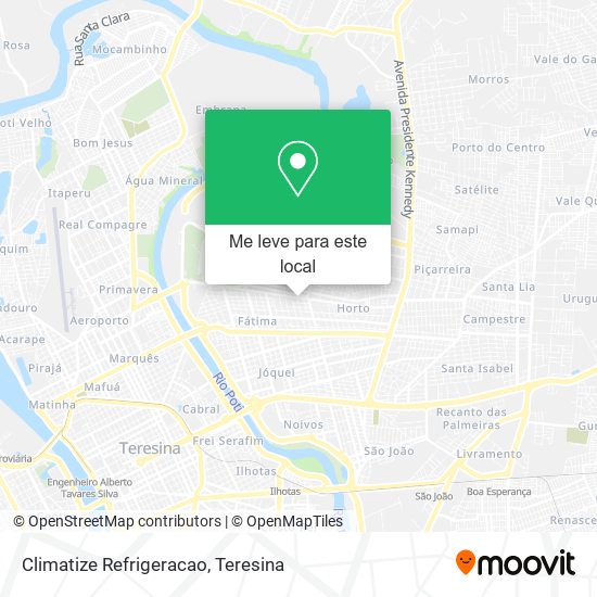 Climatize Refrigeracao mapa