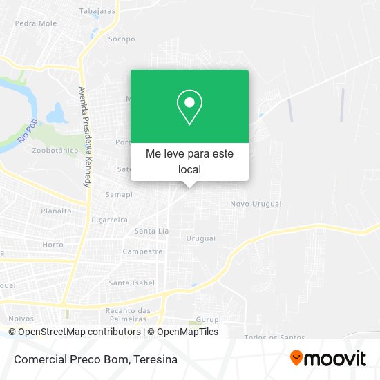 Comercial Preco Bom mapa