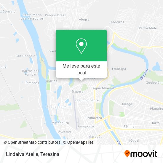 Lindalva Atelie mapa