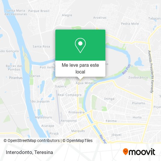 Interodonto mapa