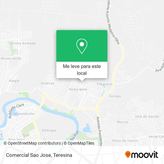 Comercial Sao Jose mapa