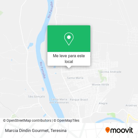 Marcia Dindin Gourmet mapa