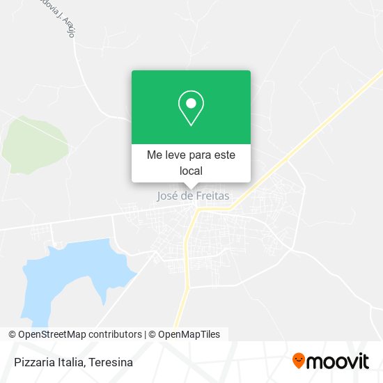Pizzaria Italia mapa