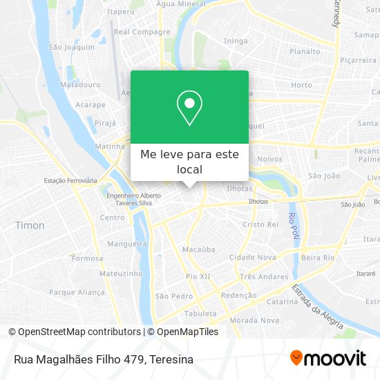 Rua Magalhães Filho 479 mapa