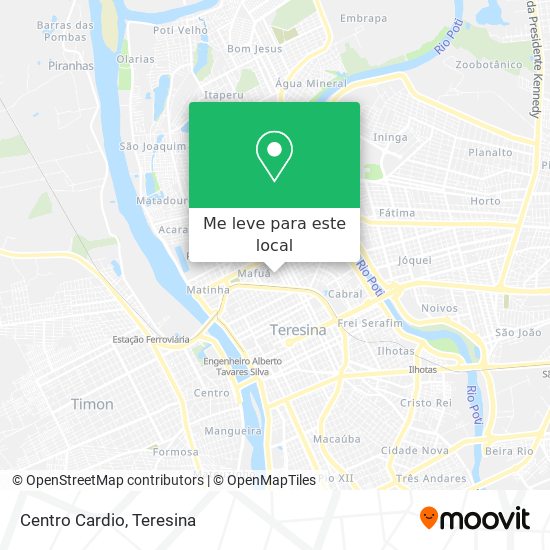 Centro Cardio mapa