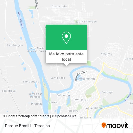 Parque Brasil II mapa