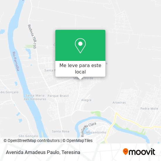 Avenida Amadeus Paulo mapa