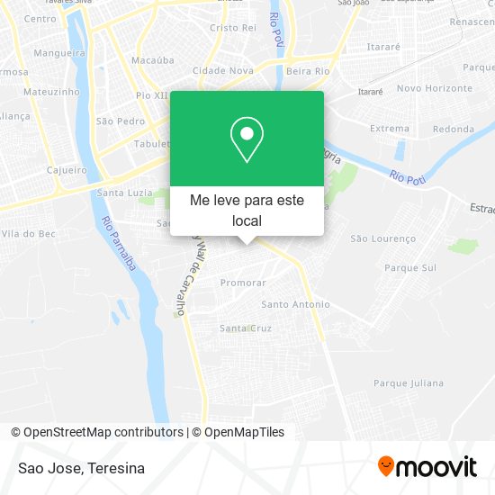 Sao Jose mapa
