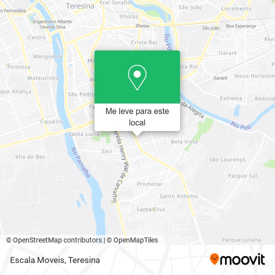 Escala Moveis mapa