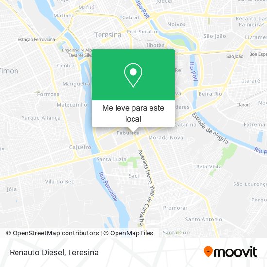 Renauto Diesel mapa