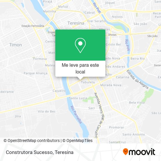 Construtora Sucesso mapa