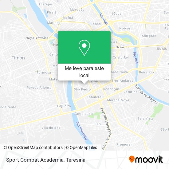 Sport Combat Academia mapa