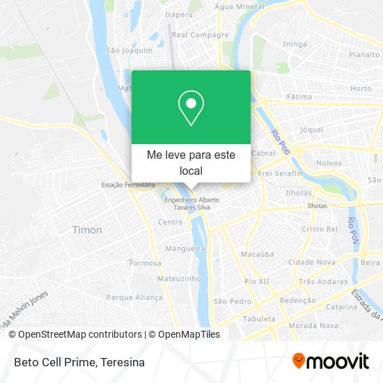 Beto Cell Prime mapa