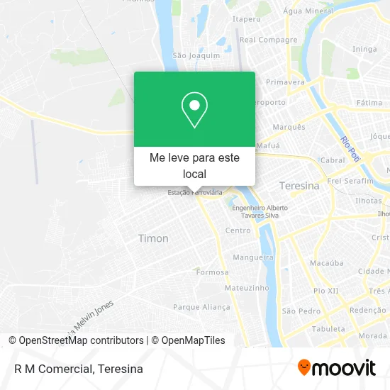 R M Comercial mapa