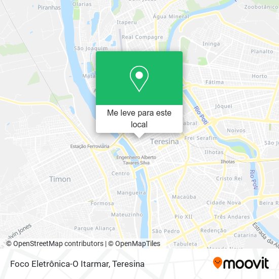 Foco Eletrônica-O Itarmar mapa