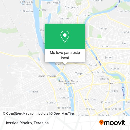 Jessica Ribeiro mapa