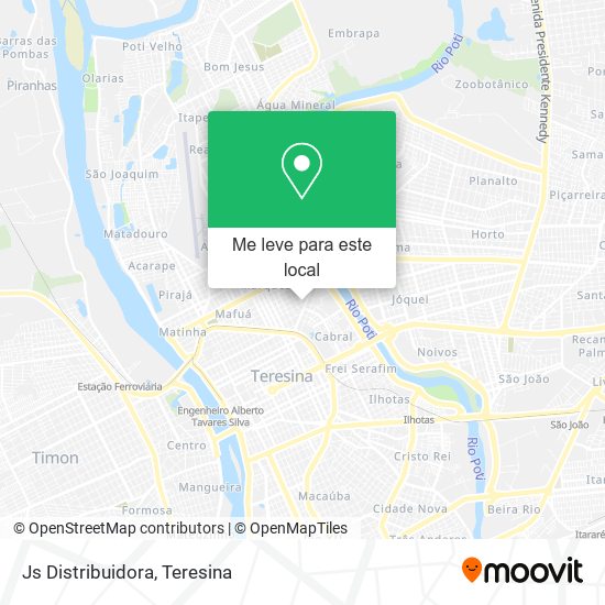 Js Distribuidora mapa
