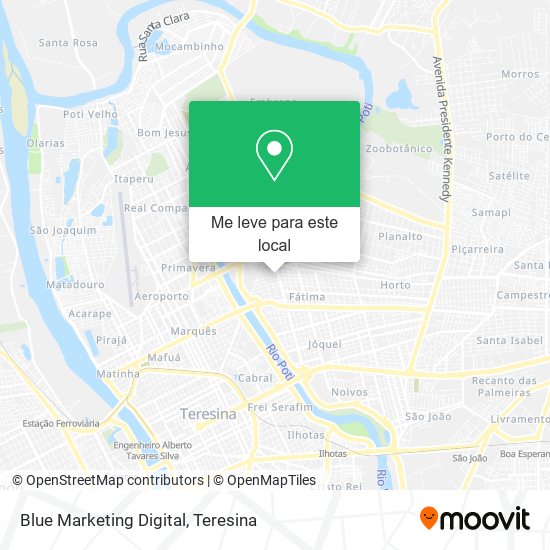 Blue Marketing Digital mapa