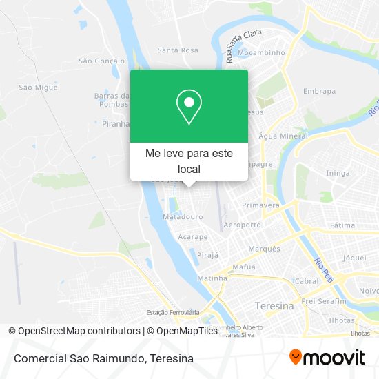 Comercial Sao Raimundo mapa