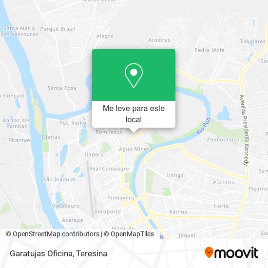 Garatujas Oficina mapa