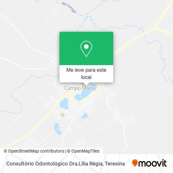 Consultório Odontológico Dra.Lília Régia mapa