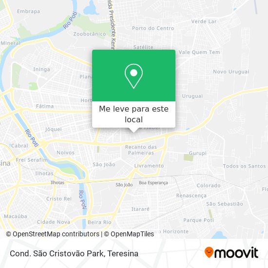 Cond. São Cristovão Park mapa