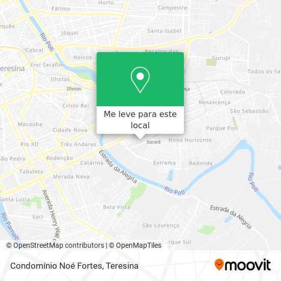 Condomínio Noé Fortes mapa