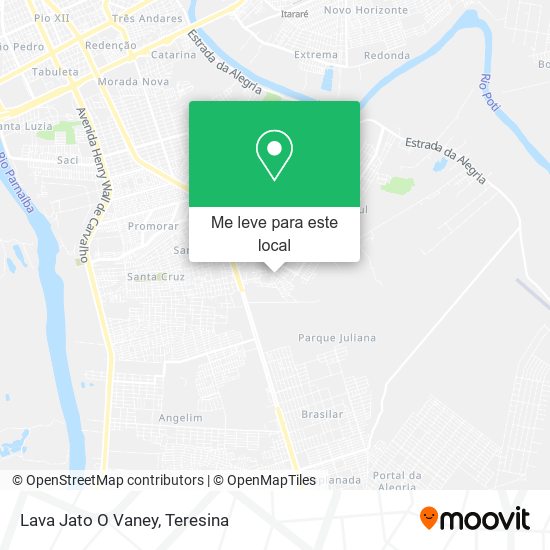 Lava Jato O Vaney mapa
