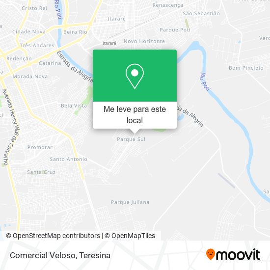 Comercial Veloso mapa