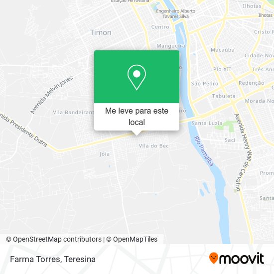 Farma Torres mapa