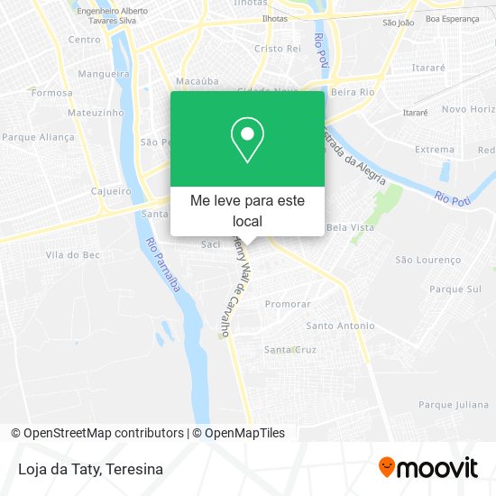 Loja da Taty mapa