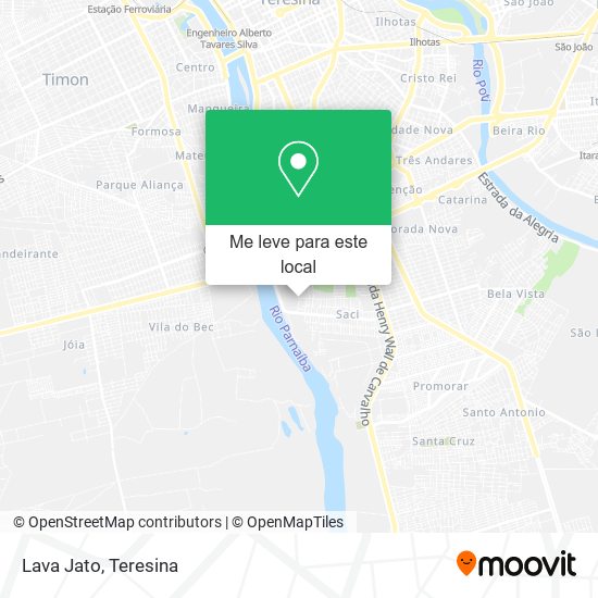 Lava Jato mapa
