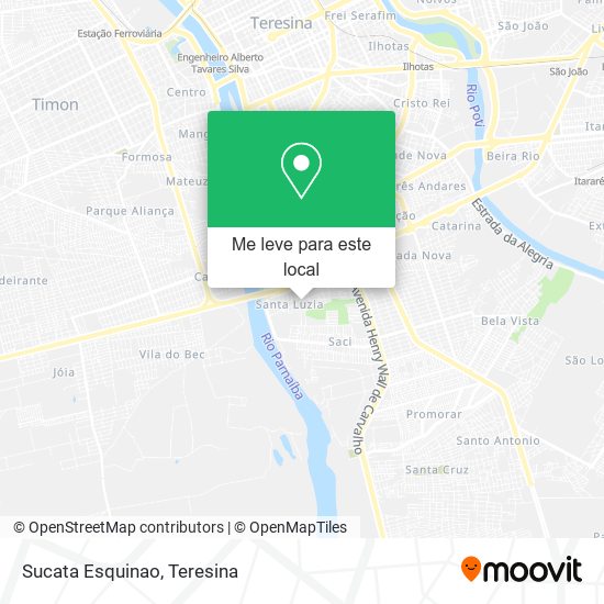 Sucata Esquinao mapa