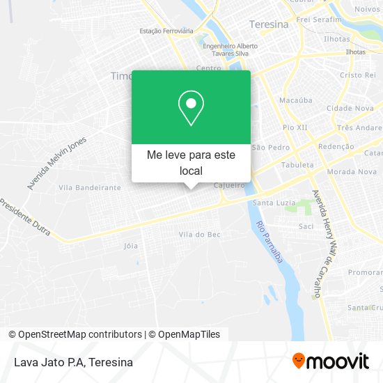 Lava Jato P.A mapa