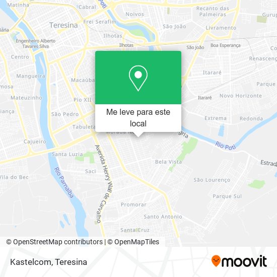 Kastelcom mapa