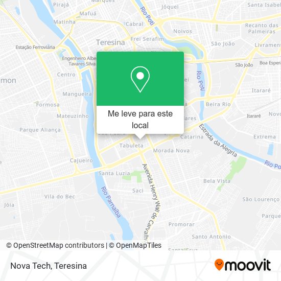 Nova Tech mapa