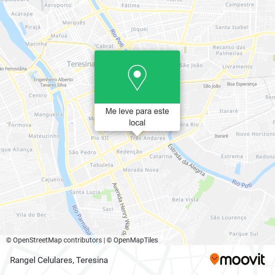 Rangel Celulares mapa