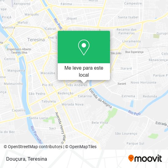 Douçura mapa