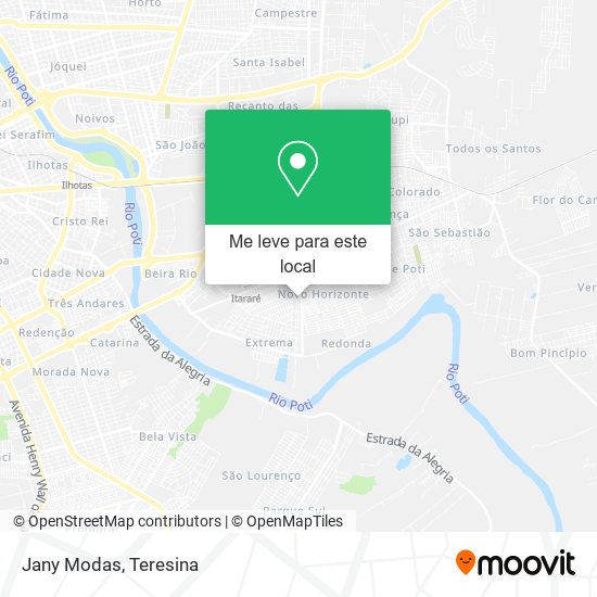 Jany Modas mapa