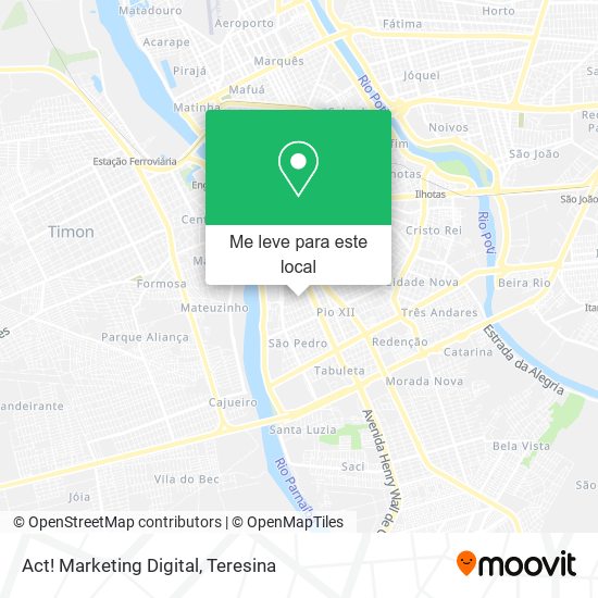 Act! Marketing Digital mapa