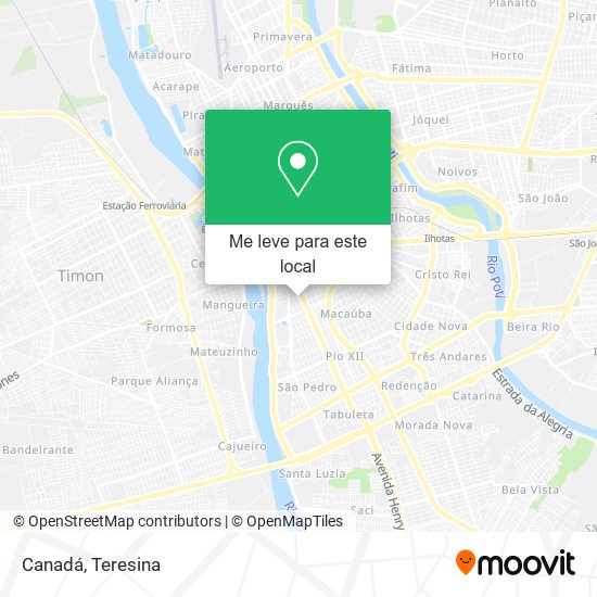 Canadá mapa