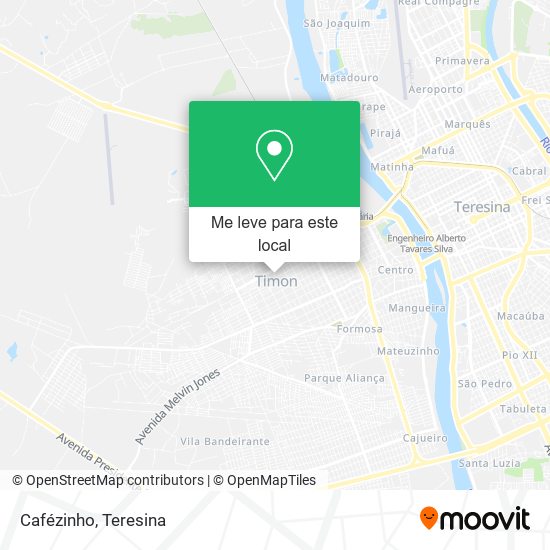 Cafézinho mapa