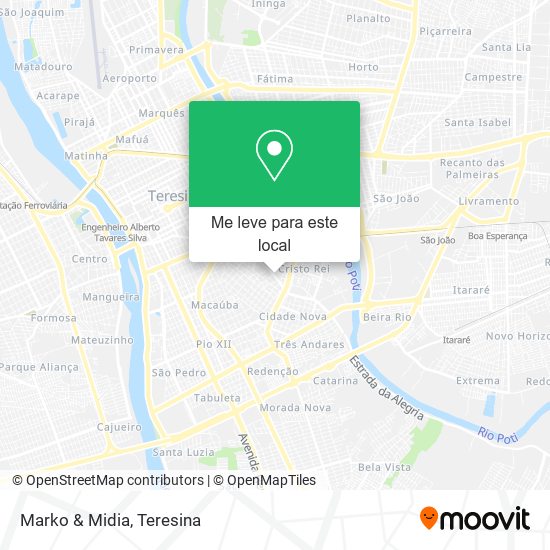Marko & Midia mapa