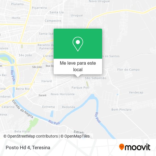 Posto Hd 4 mapa