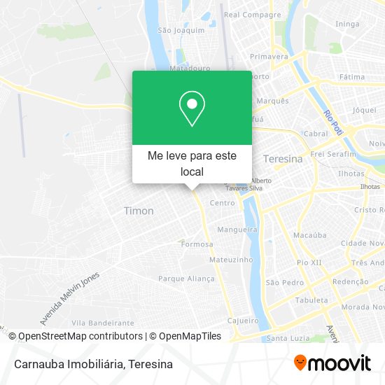 Carnauba Imobiliária mapa