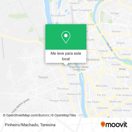 Pinheiro/Machado mapa