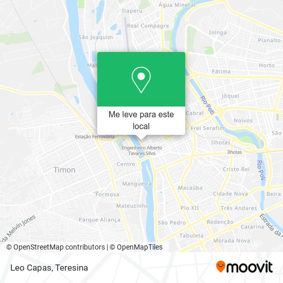 Leo Capas mapa