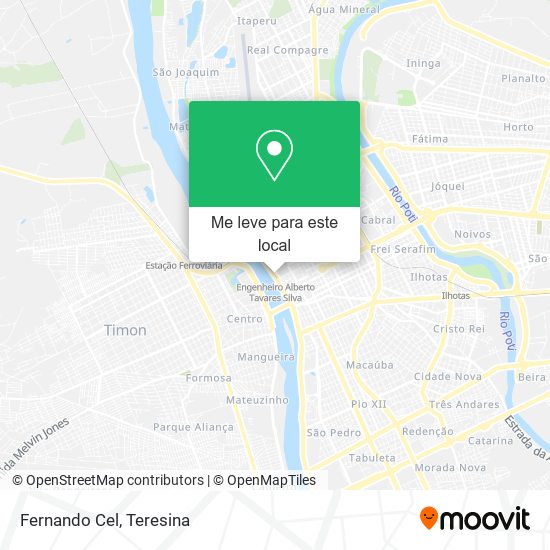 Fernando Cel mapa