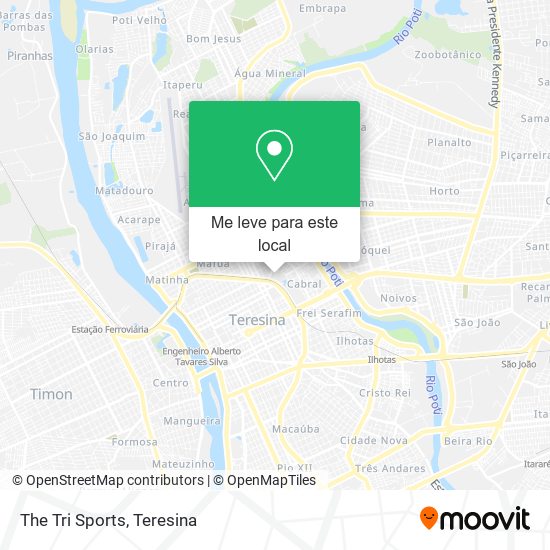 The Tri Sports mapa